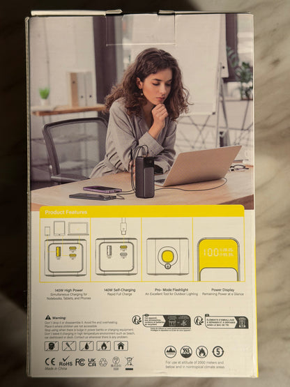 140W 27000mAh Powerbank