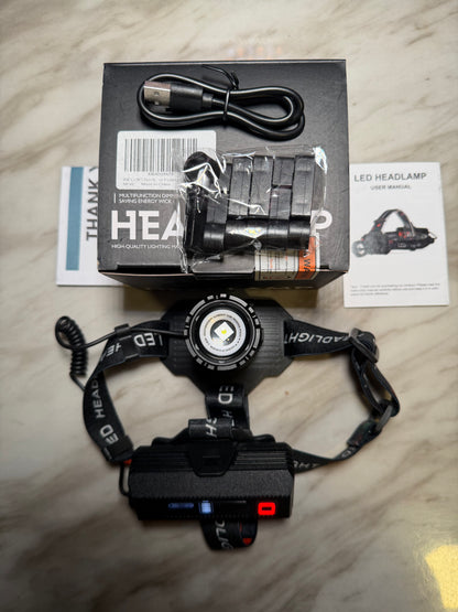 Rechargeable LED Headlamp - Medium